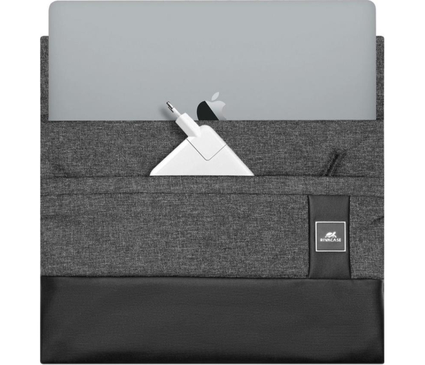 RIVACASE Pokrowiec Sleeve do MacBook 13,3 cala czarny 8803-BLACK - 1077825 - zdjęcie 8